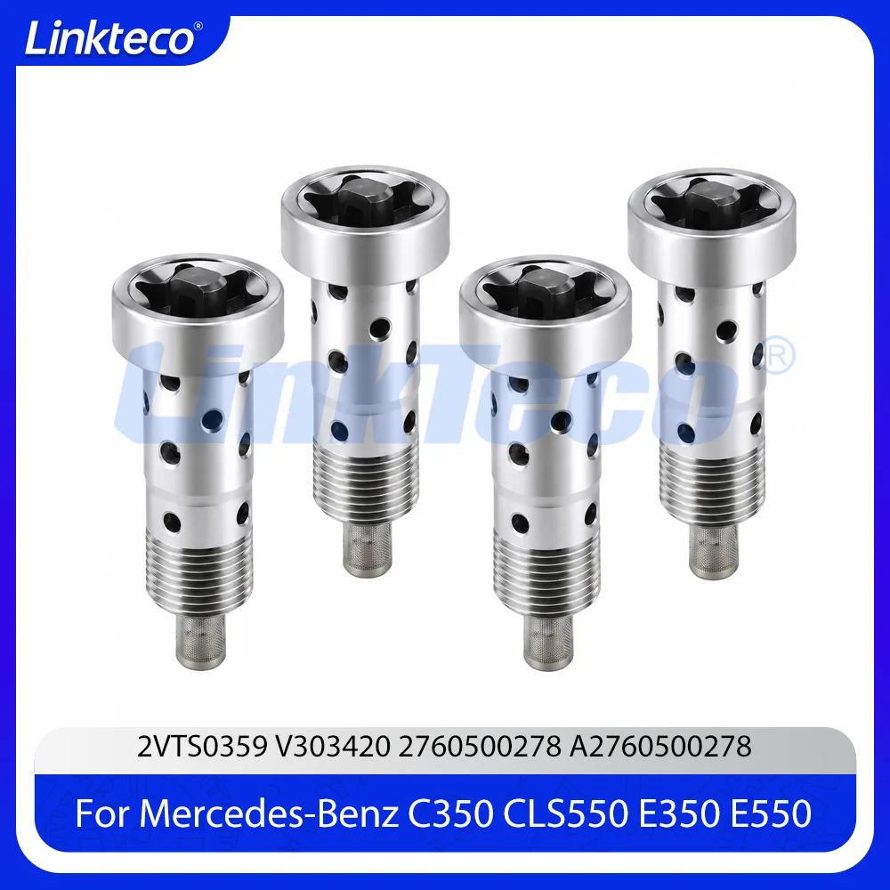 4X Camshaft Control Valve Fit 1.5 2.0 3.0 4.0 4.7 L M270 M177 M178 M278 M260 M276 For Mercedes-Benz C190 CLS260 G550 C400 11-20