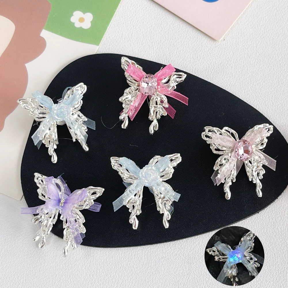 

Сердечный дизайн 40 шт. 31*32 мм фурнитура и компоненты для ювелирных изделий/бусина «сделай сам»/светящийся эффект/ручная работа/форма бабочки/сплав # 18793