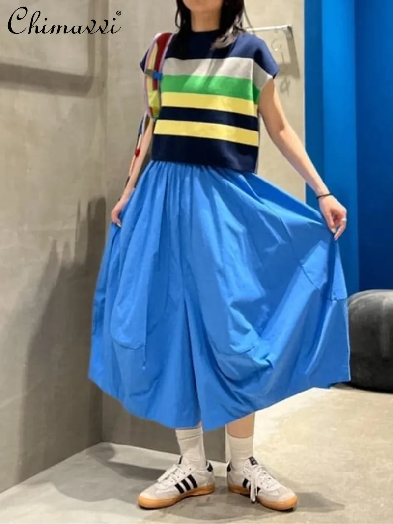 

Japanese Style Fashion Casual Pants for Women 2026 Spring Summer New Loose Fit Breathable Versatile Women's Balloon Pants