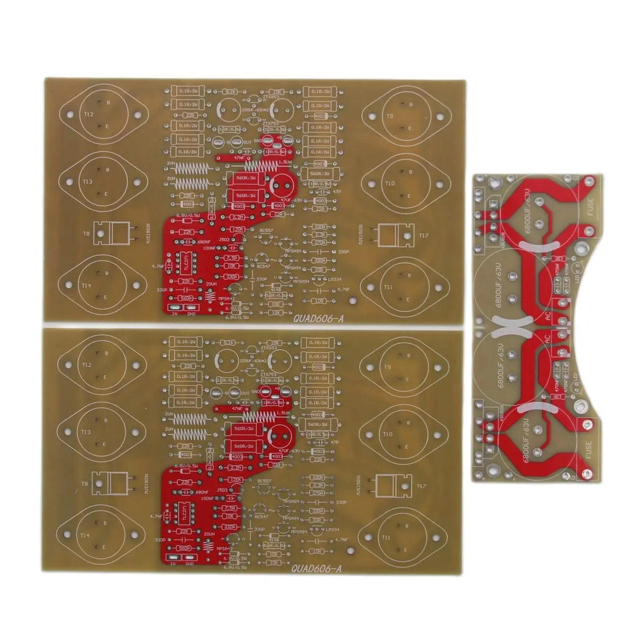 

Справочный аудио усилитель QUAD606 DIY HiFi стерео Amp плата PCB с блоком питания PCB