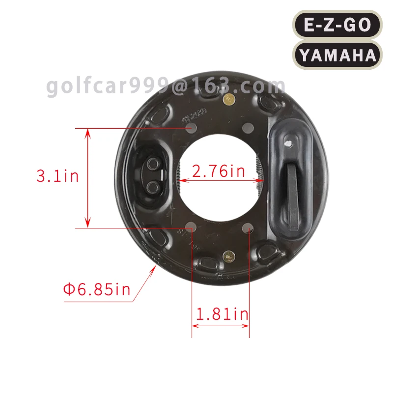 Golf Cart Rear Brake Drive suitable for EZGO TXT YAMAHA LVTONG 160 Mechanical Brake #17081-G1/G2 70998-G01/G02 JN6-F7290-03