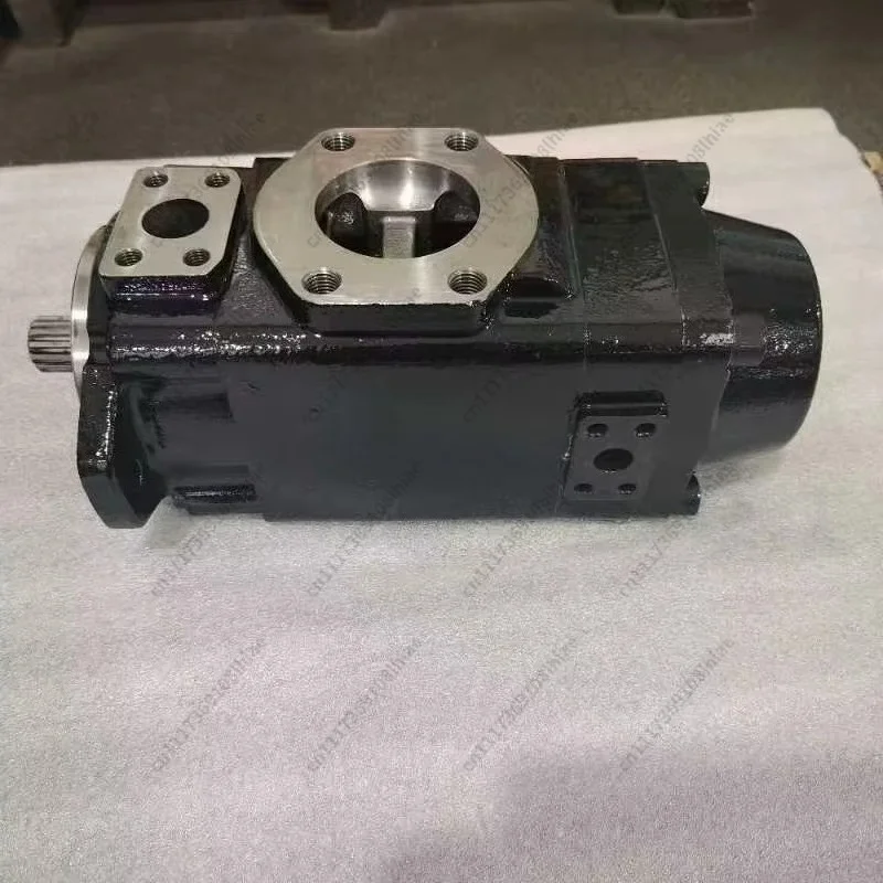 Hydraulic Triple Vane Piston Pump Model 707880 with Part Numbers 401-00081 401-00354A 401-00158 401-00081A