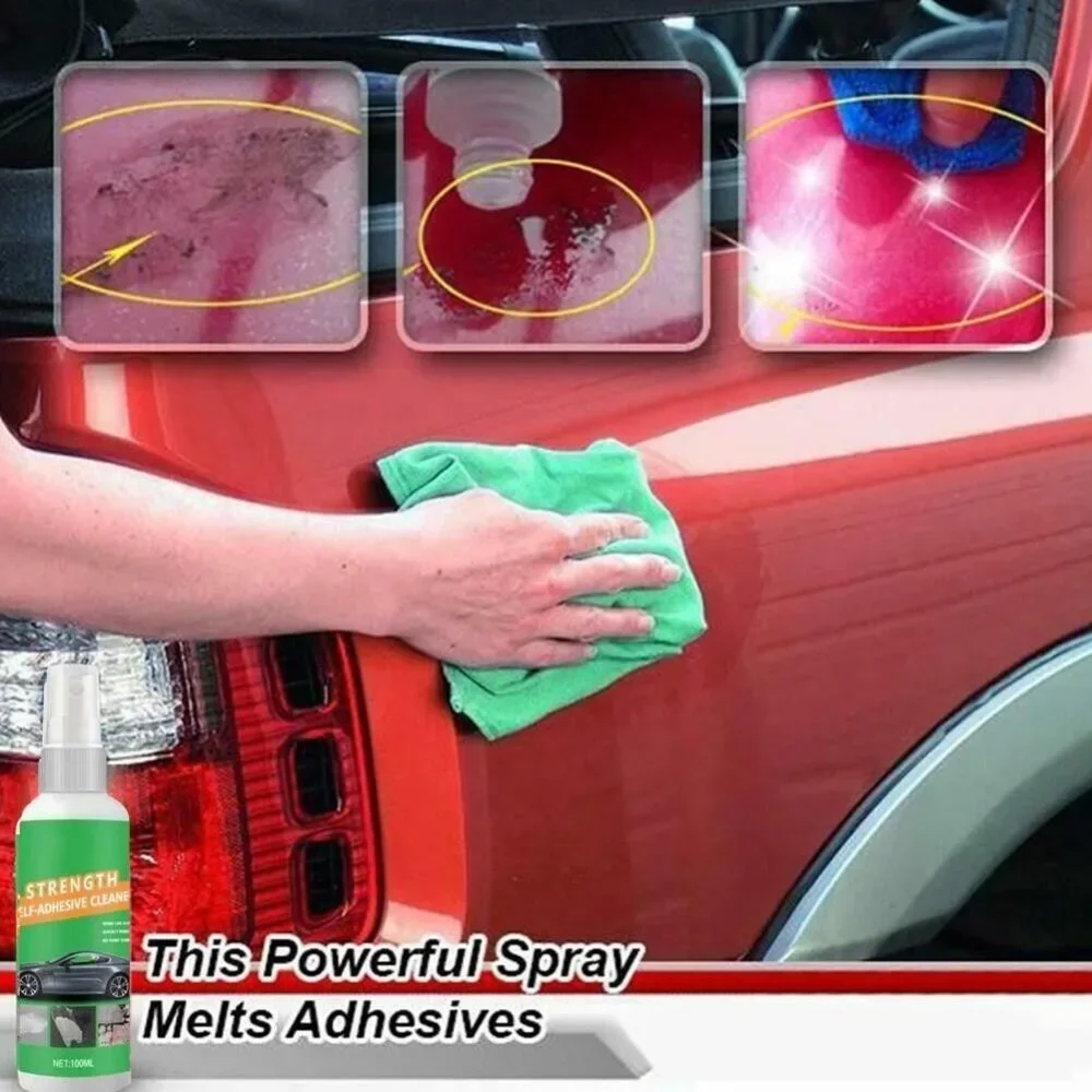 30/60 مللي مزيل لاصق السيارة ملصق مزيل بخاخات للسيارات بأمان يزيل ملصقات تسميات الشارات بقايا الشريط الأنظف #4