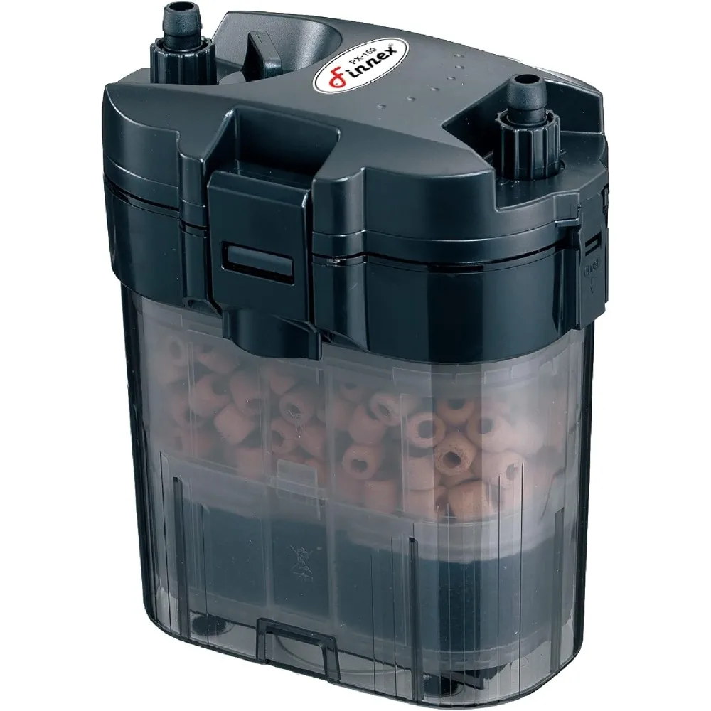 

US Shipping Compact Aquarium Canister Filter 3 Stage Media Flow Valve for up to 30 Gallon Tank