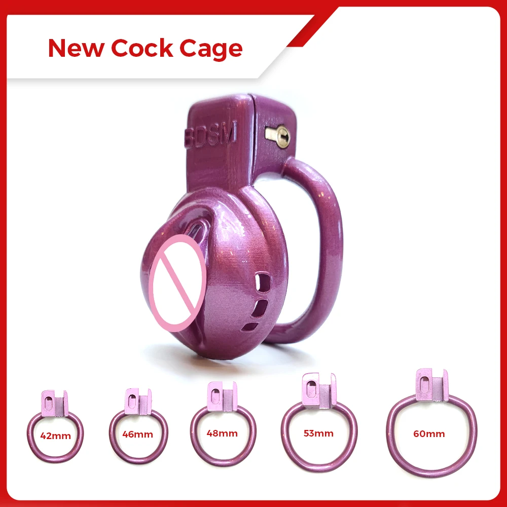 BDSM Pussy Vaginal Chastity Cage Devices Small Male Bondage Cock Cage Slave Penis Ring Sex Shop 18+ Gay Ladyboy Sex Toy for Men