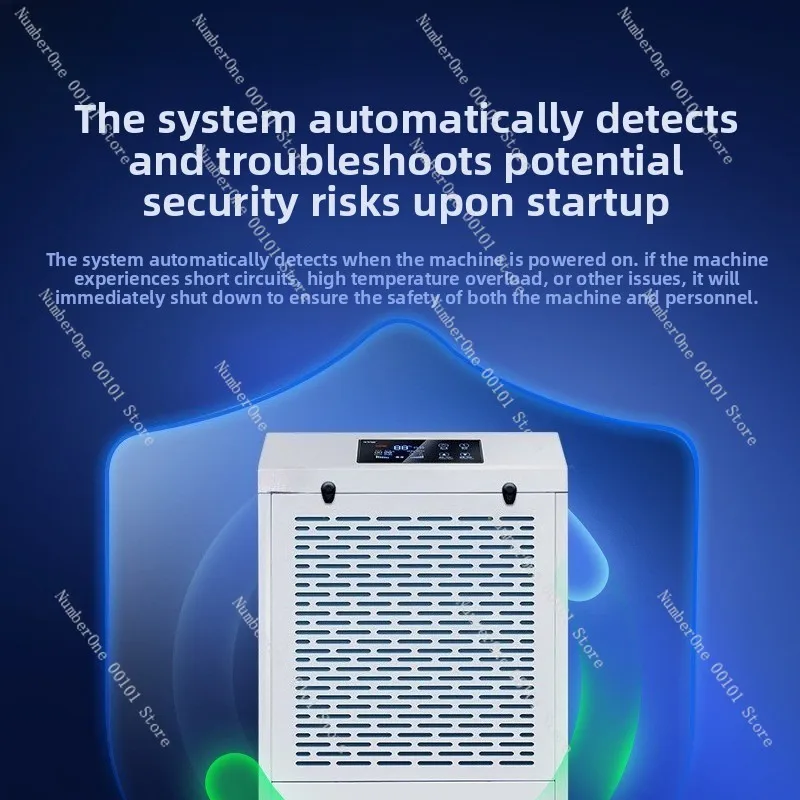 Industrial dehumidifier suitable for: 100~250 ㎡ Warehouse workshop basement dehumidifier MS9156BE