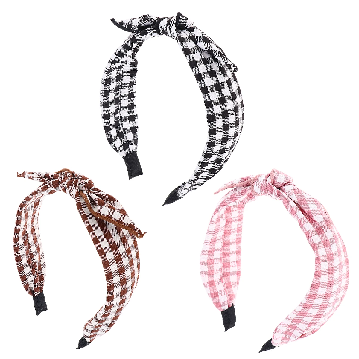 3pcs Vintage Hoop Headband Spliced Design Fashion Stylish Women Headwear For Daily Party Engagement Durable Fine Crafted Perfect