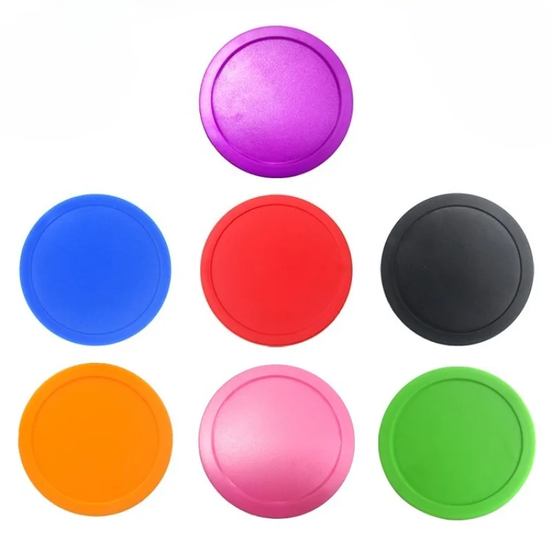

1pc 64mm Thickened Air Hockey Replacement Pucks - Durable Plastic Game Discs for Air Hockey Table Accessories