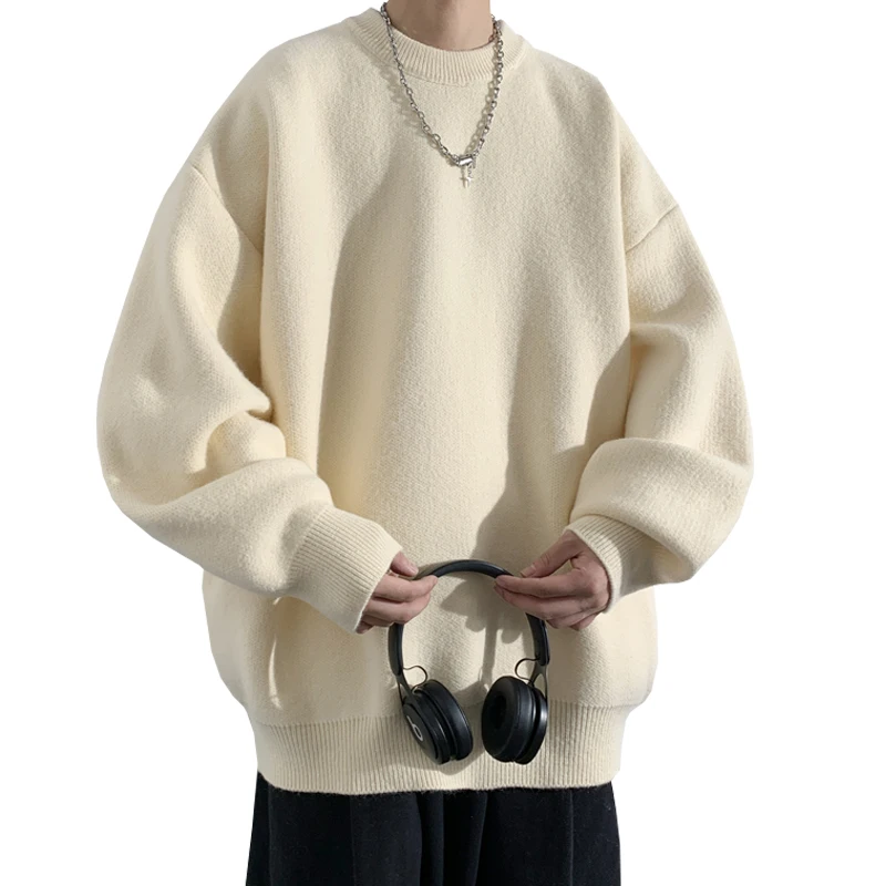 2026 Cashmere Pullover Men Sweater Autumn Winter Hombre Jumper Pull Homme Hiver O-Neck Knitted Sweaters Clothing Outwear