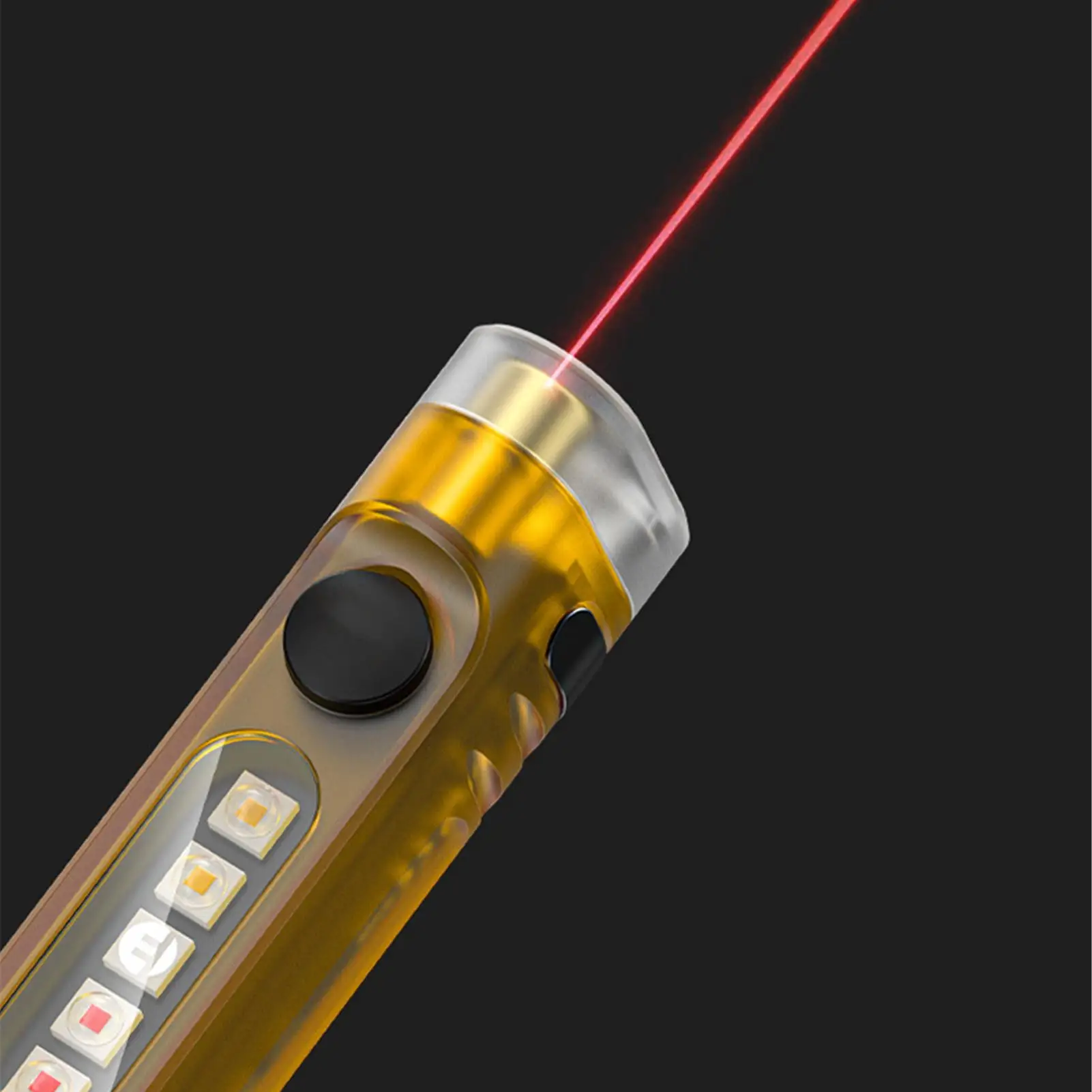 Llavero con linterna, linterna recargable brillante, linterna para llavero para caminar, acampar, trabajo nocturno, correr en casa, supervivencia