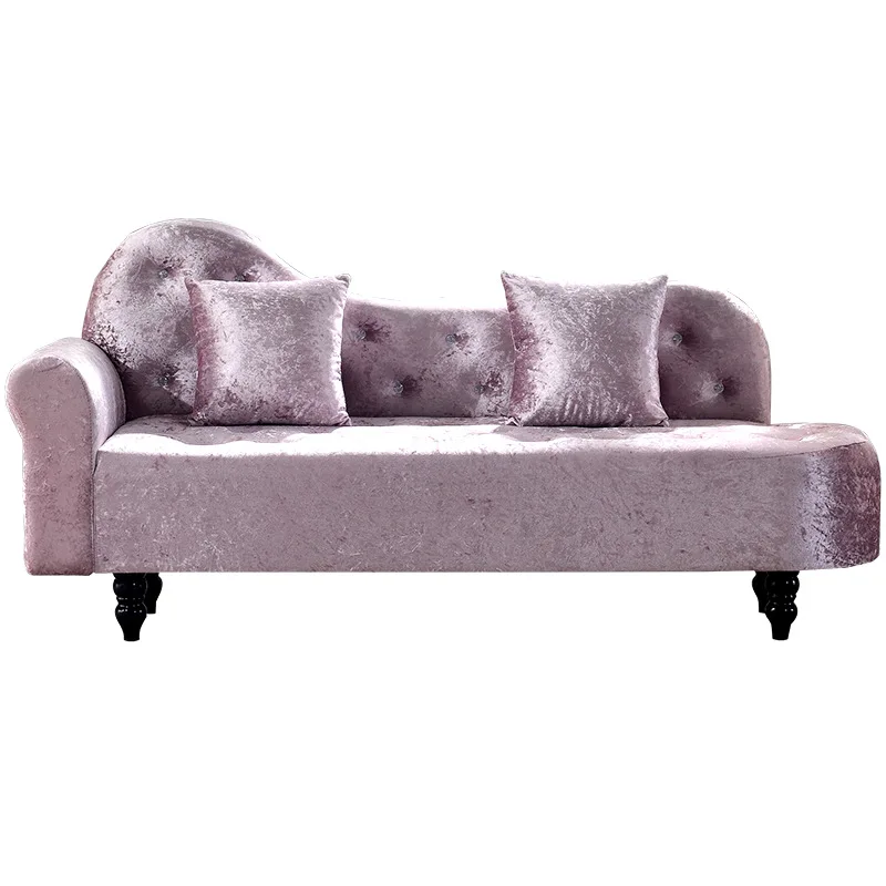 

Princess chair American fabric recliner small apartment bedroom bedside sofa chair