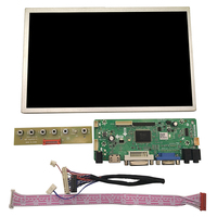 10.1 Inch HSD100IFW1 1024x600 LCD Display Screen + HDMI VGA Audio DVI Control Driver Board Monitor LVDS 30PINS Panel