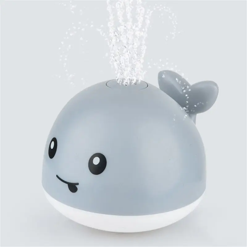 Jouets de baignoire lumineux pour bébés, arroseur d'eau baleine, jouets de piscine pour tout-petits, arroseur d'eau baleine pour nourrissons