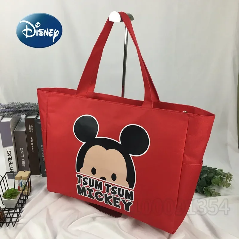 Disney Mickey Neue Windel Tasche Handtasche Luxus Marke Baby Windel Tasche Große Kapazität Hohe Qualität Mode Handheld Lagerung Tasche