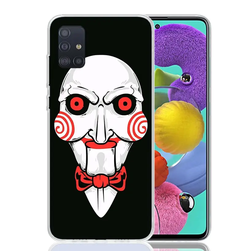 The Jigsaw Killer Horror Phone Case For Samsung Galaxy A51 A41 A31 A21S A11 A01 A71 A50 A40 A30S A20E A10S A70 A6 A7 A8 A9 Coque