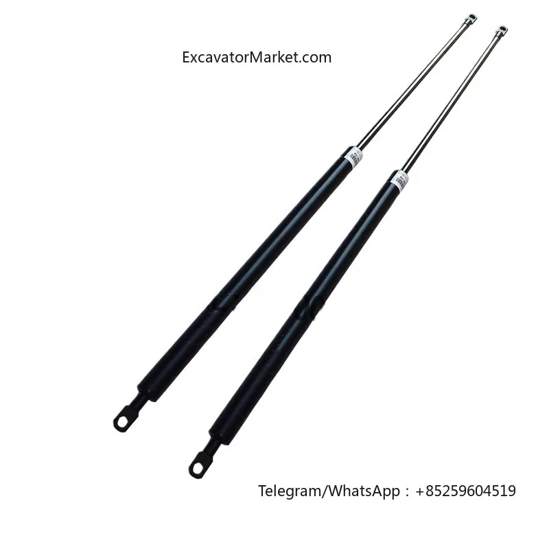 For Komatsu Pc200 220 240-8 Rear Cover Support Rod Engine Cover Gas Spring Hydraulic Rod Top Rod  High Quality