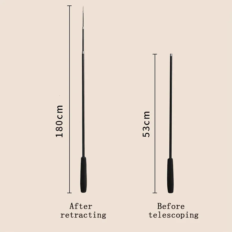 Four Section Telescopic Cat Stick 1.8m Super Long Carbon Fib