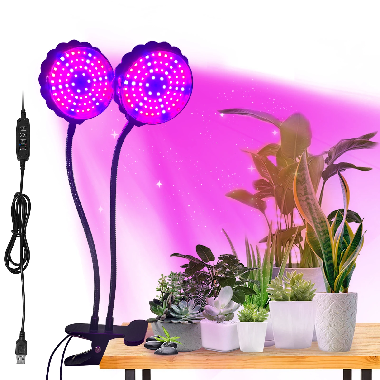 

LED Grow Light USB Phyto Lamp Full Spectrum Fitolampy With Control For Plants Seedlings Flower Indoor Fitolamp Grow Box dropship