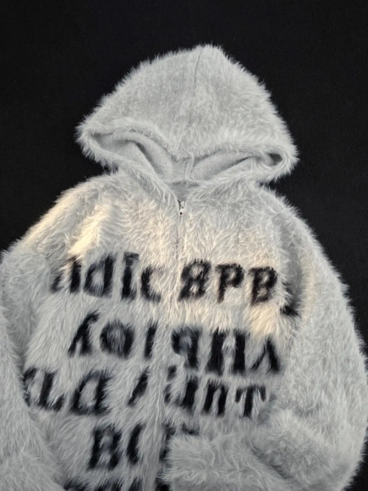 

Мужской вязаный свитер-худи из норкового вельвета в американском стиле, осенний, повседневный, для пар, длинный рукав