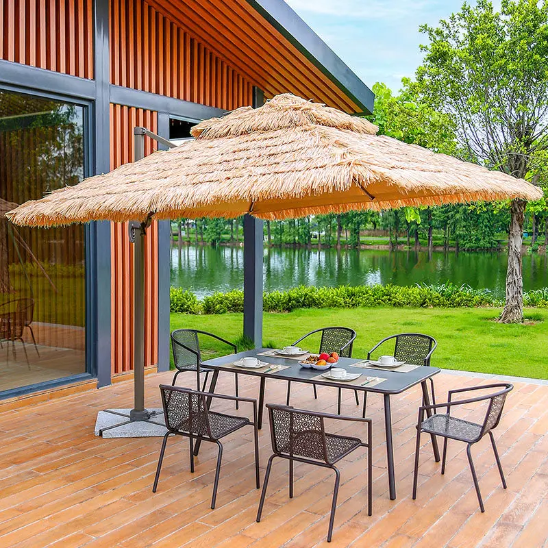 Garden Terrace Patio Umbrellas & Bases Modern Courtyard Balcony Patio Umbrellas & Bases Advanced Furniture Ombrello Ls40hws