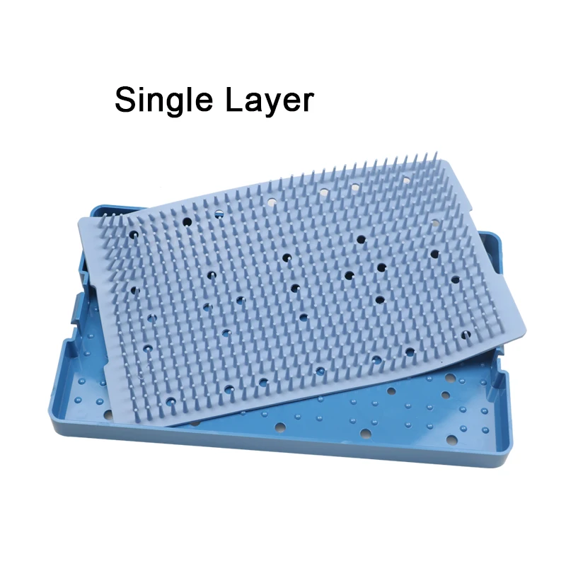 

Autoclavable Silicone Sterilization Tray Disinfection Box for Holding Instrument