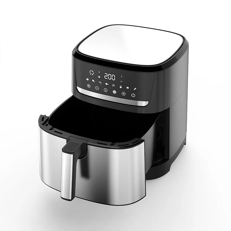 

Hot Sale air fryer 10l Household Digital Display Air Fryer Oil Free Electric Deep Smart Air Fryers For Kitchen