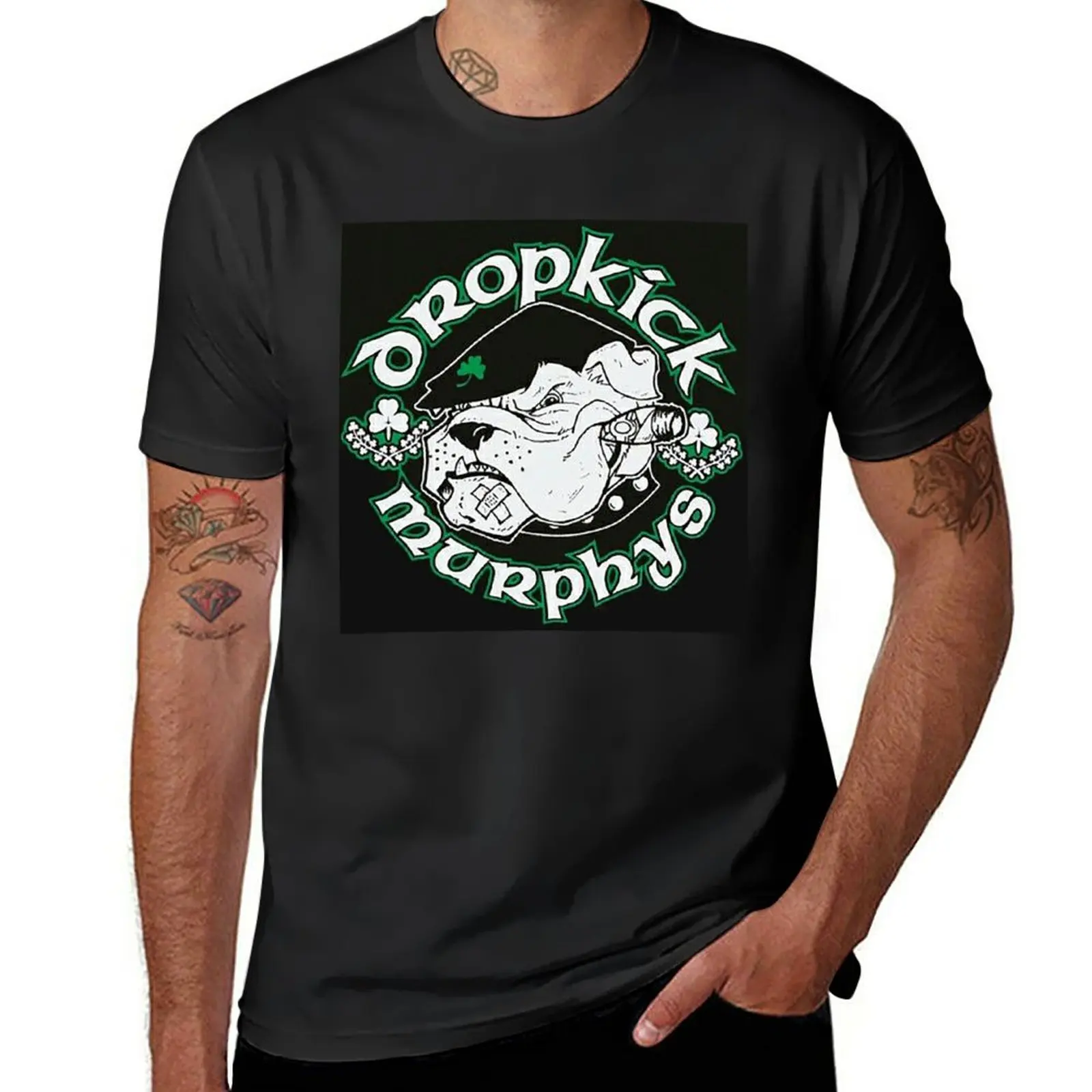 New top dropkick murphys classic T-Shirt shirts graphic tees Anime t-shirt men long sleeve t shirts