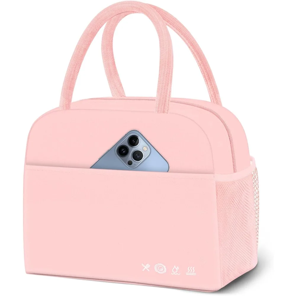 Women's Lunch Box Men's Insulated Reusable Lunch Box Adult Lunch Tote Bag Office Work Picnic Beach or Travel Lunch Container