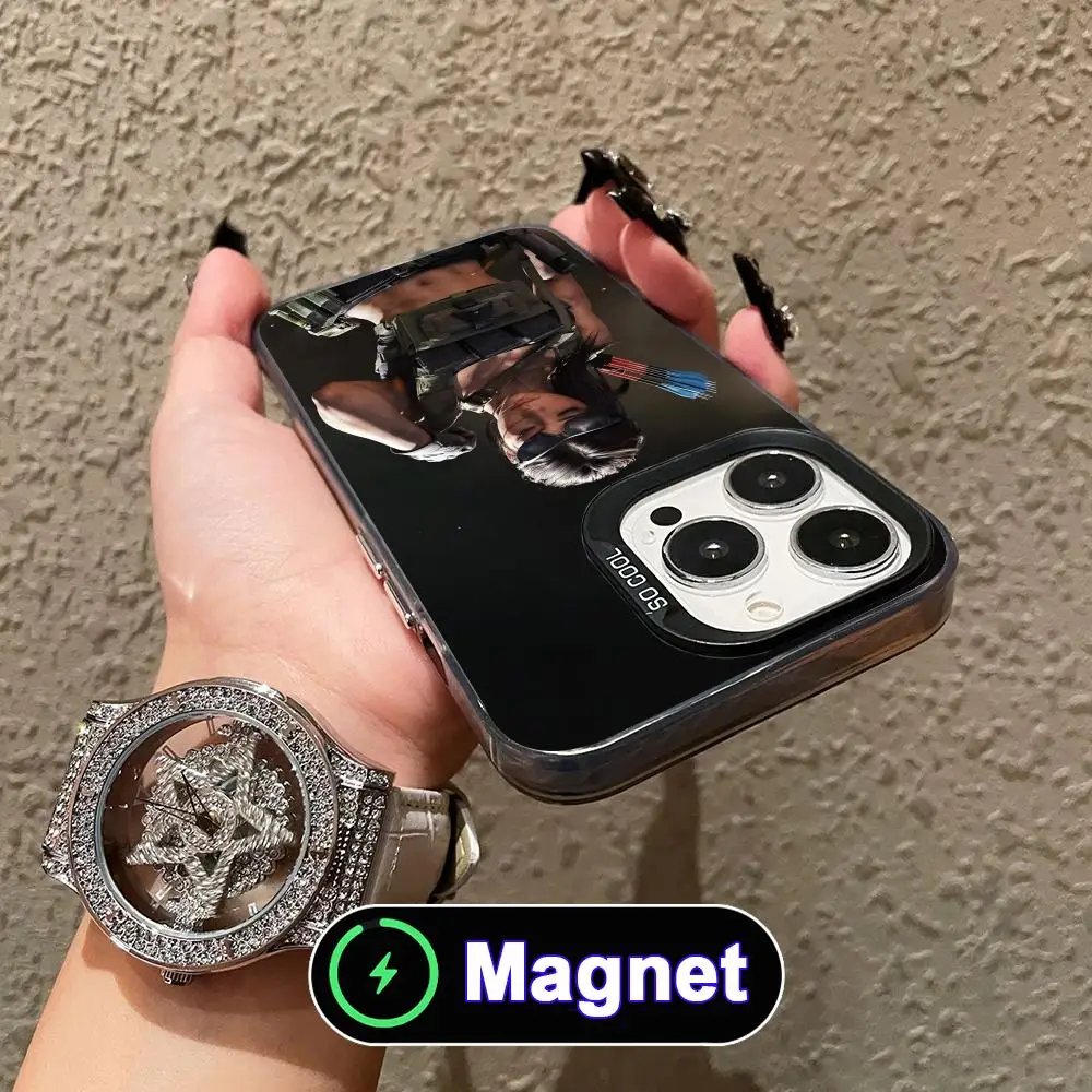 

Прозрачный чехол Game Delta Force MagSafe для iPhone 17 16 15 14 13 12 11 Air Pro Max Plus, цветной