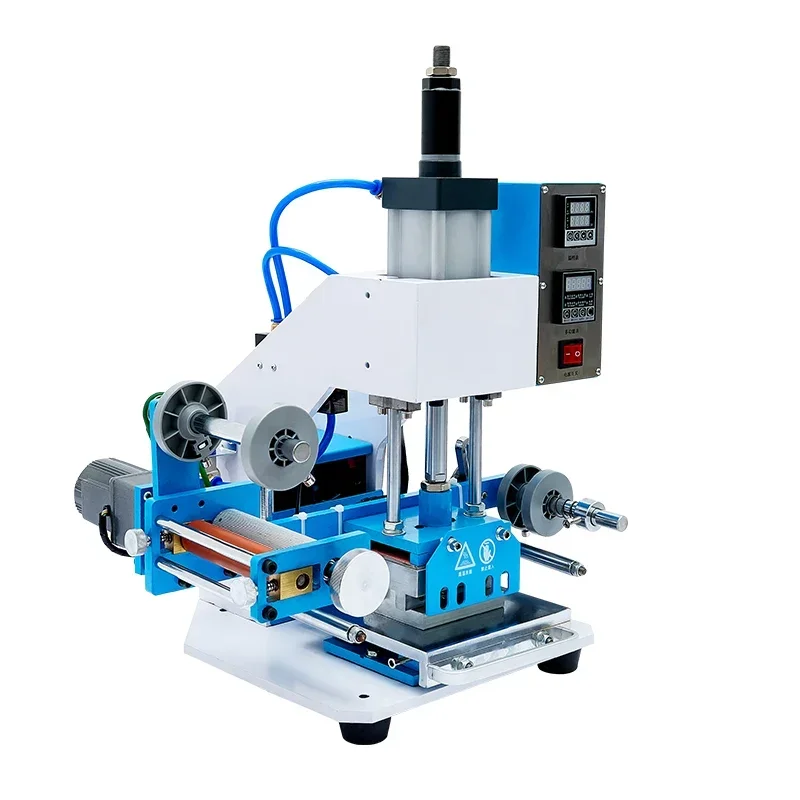 2025 518-A Pneumatic Hot Stamping Machine Business Card Logo Color Embossed Leather Paper Hot Stamping