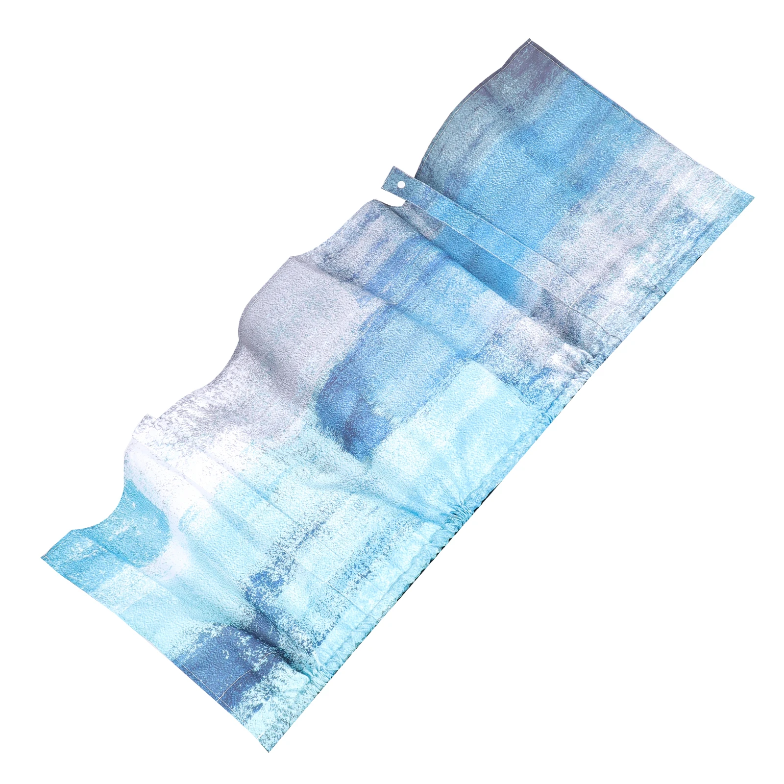 

European Style Oil Painting Curtains 137x45cm Kitchen Bedroom Valance Cloth Easy Decor Farmhouse