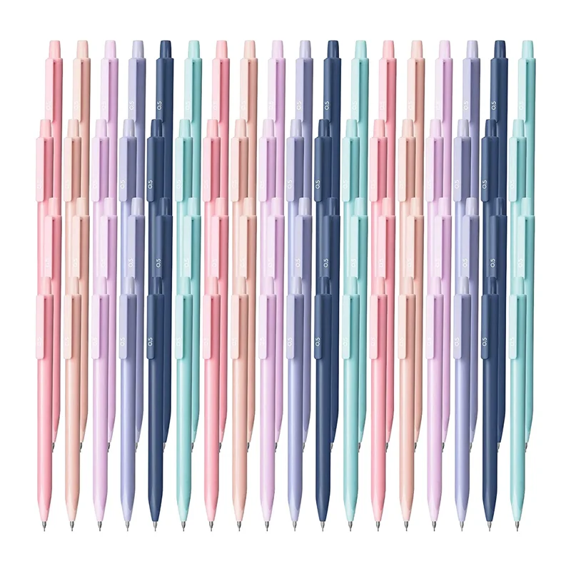 

HJ-60 Mechanical Pencils Bulk 0.5Mm Cute Colored Mechanical Pencil Set Art Pencils For Kids School Student