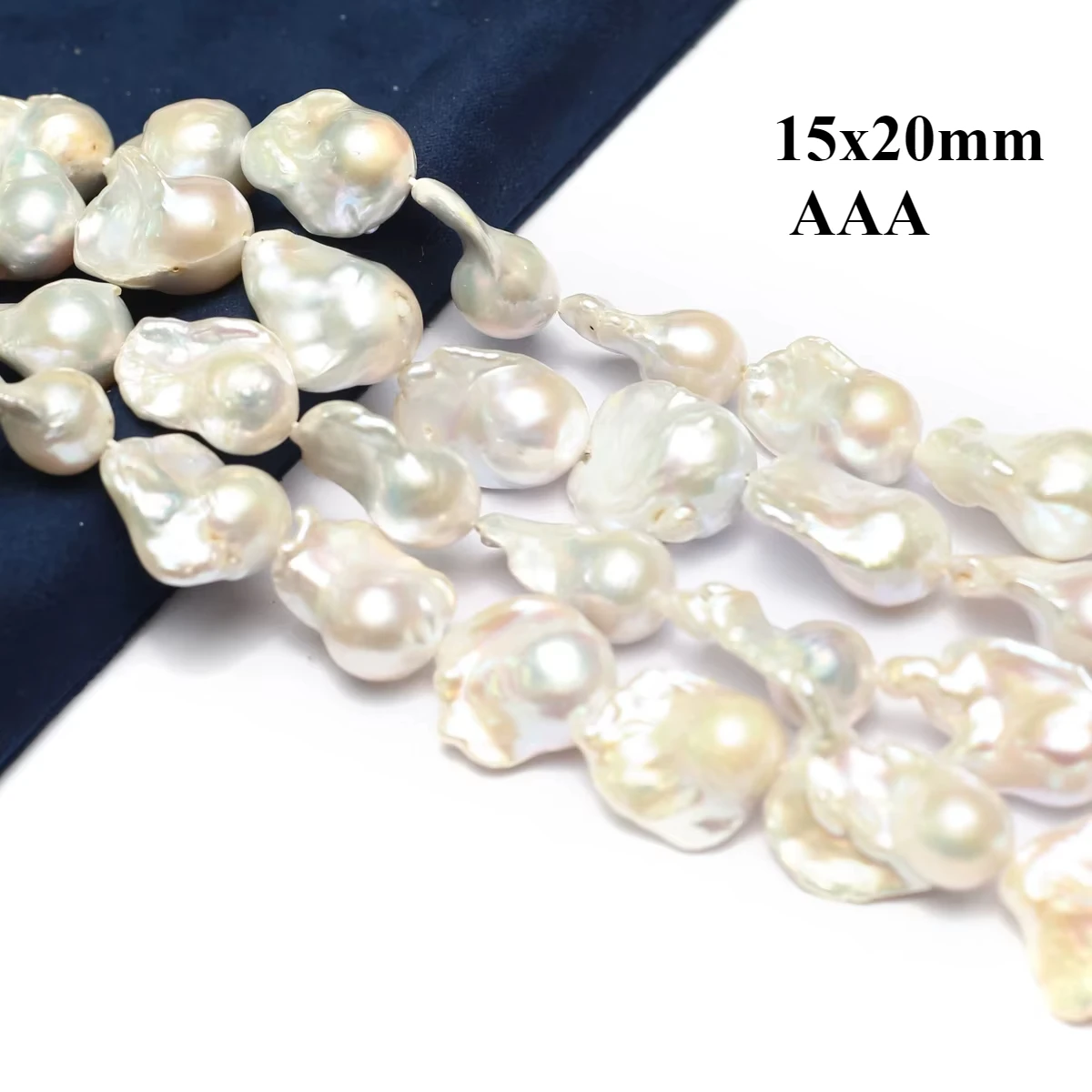 

15x20mm AAA Fashion Fish Tail Shape Baroque High Quality Natural Freshwater Pearl Jewelry Make DIY Necklace Bracelet Accessories