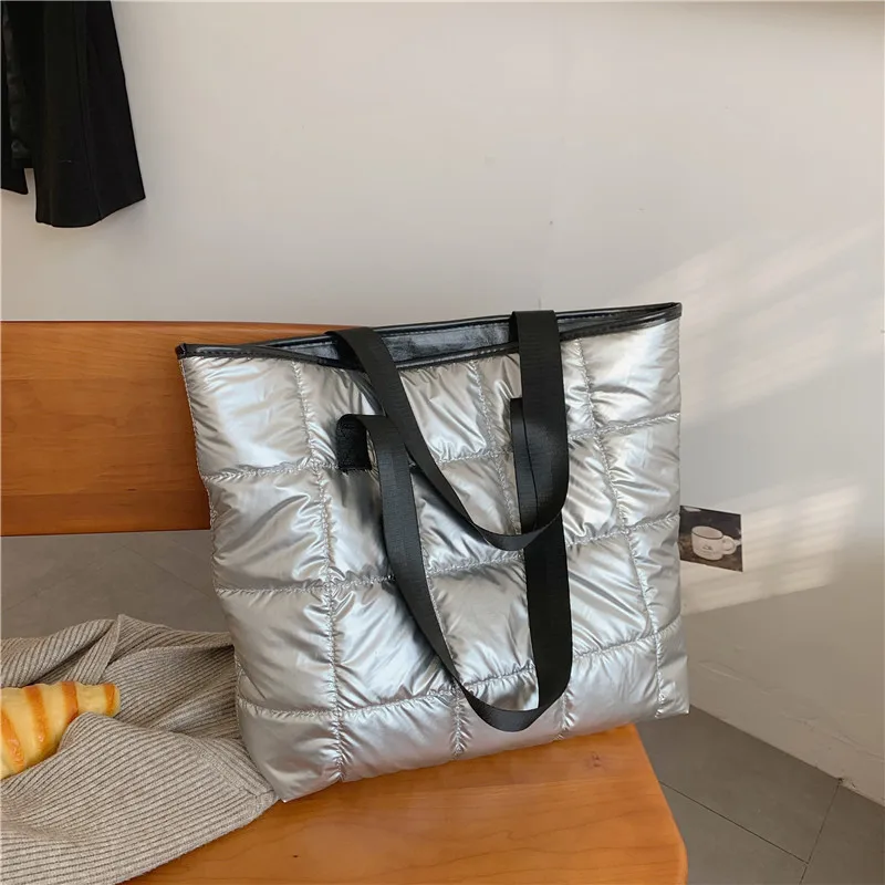 Women's Shoulder Bag Light Large Bag Women's Fashion Cotton Tote Bag Large Capacity Shoulder Bag Commuting Bag view 2