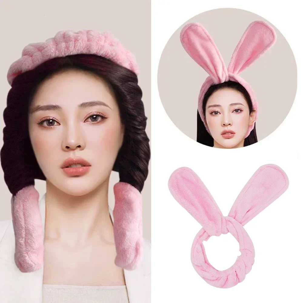 Heatless Curling Rod Headband Soft Hair Curler Flannel Hair Rollers No Heat Curls Sleeping Curlers Makeup Hairband Styling Tools