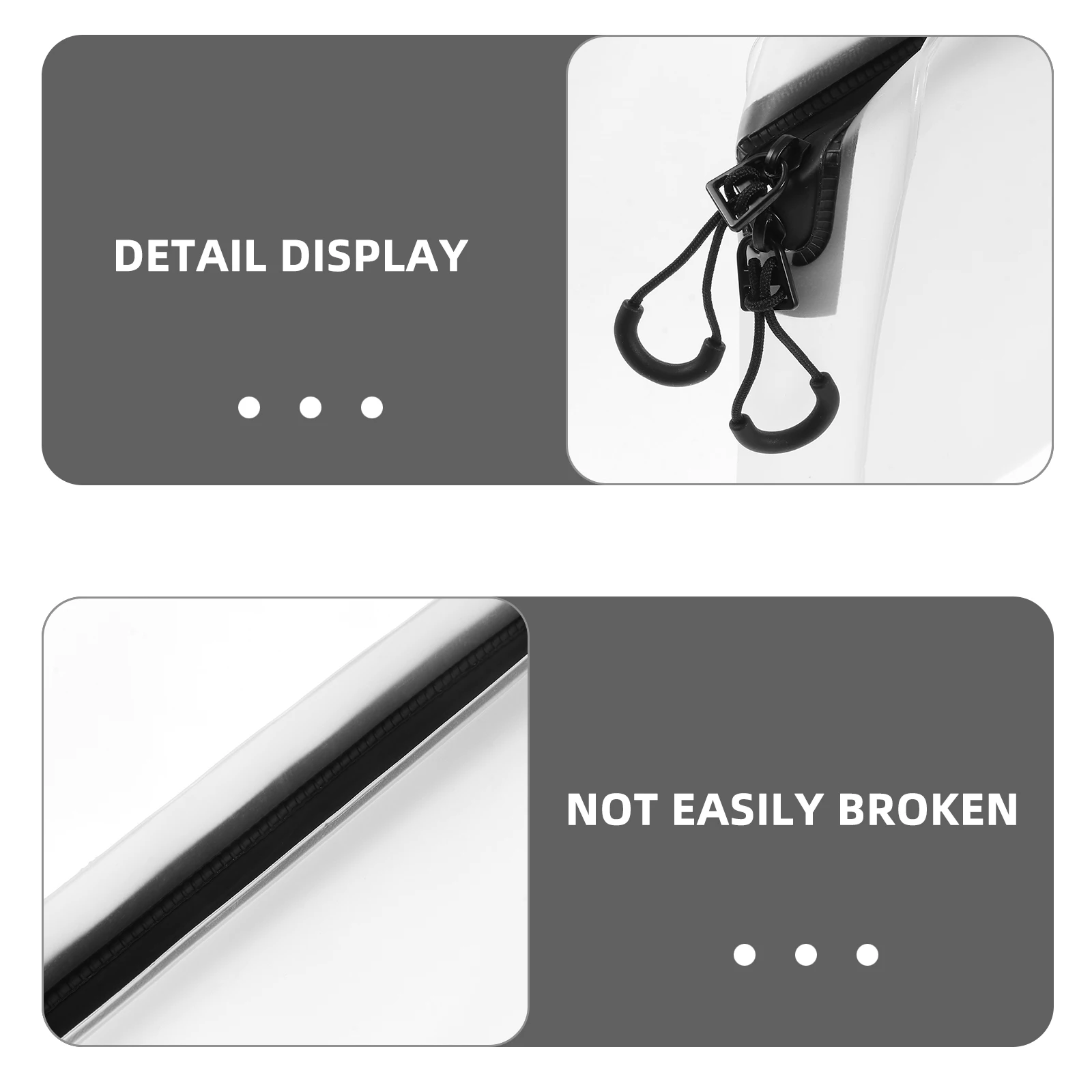 

EVA Portable Makeup Bag Travel Toiletry ganizer Small Size Large Capacity Storage Pouch Easy Access for Home