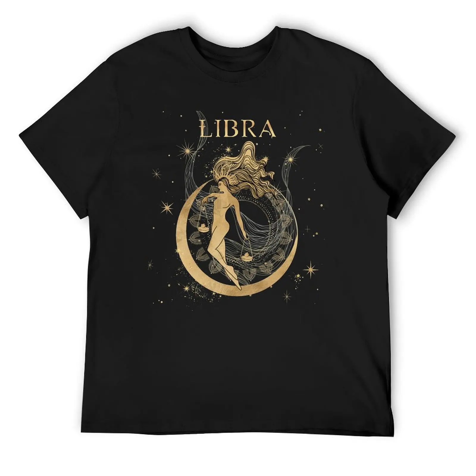 Libra zodiac woman T-Shirt rapper graphic tees oversizeds designer shirts mens fashion