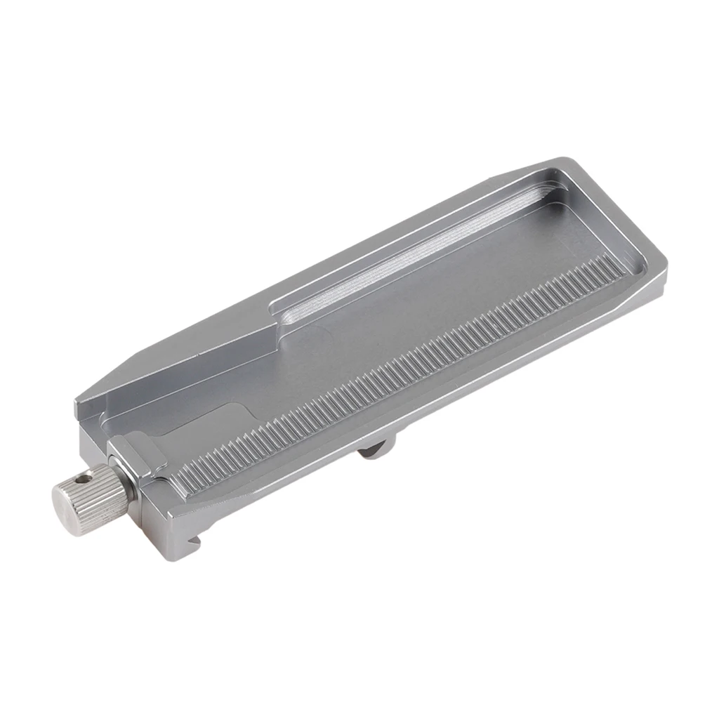 BGNing Metall-Schnellwechselplatte für DJI RS 4 Mini, kompatibel mit Arca-Swiss-Montageplatten, Kamerakäfigen und L-Platten, verstellbar – Detail 13