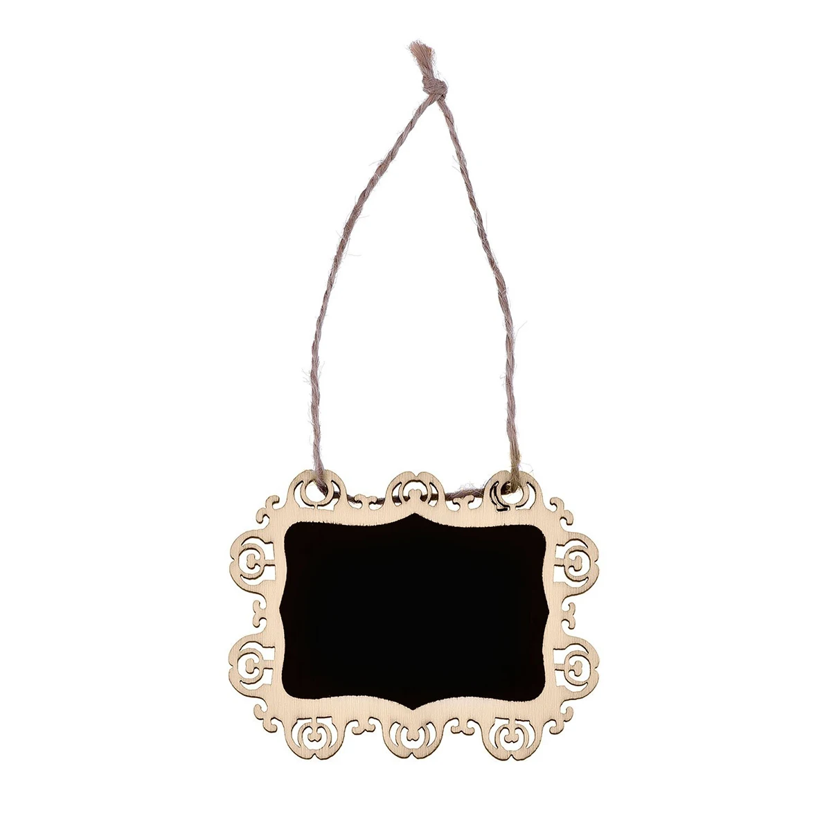 

10 Pcs Small Blackboard Chalkboard Tags Cartoon Bamboo Hanging Mini Chalkboards Child