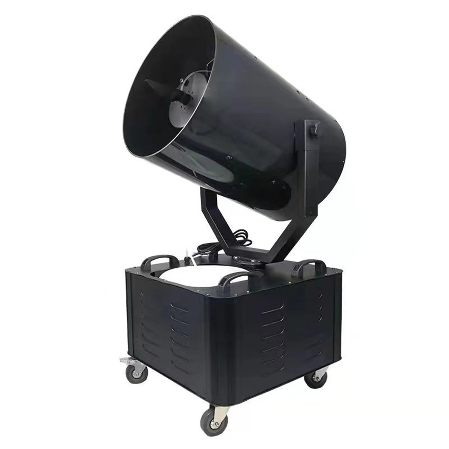SHENGHONG SP 3000W Outdoor Electric Snowflake Artificial Snow Machine DMX Stage Parties Metal RGB Light Remote Control