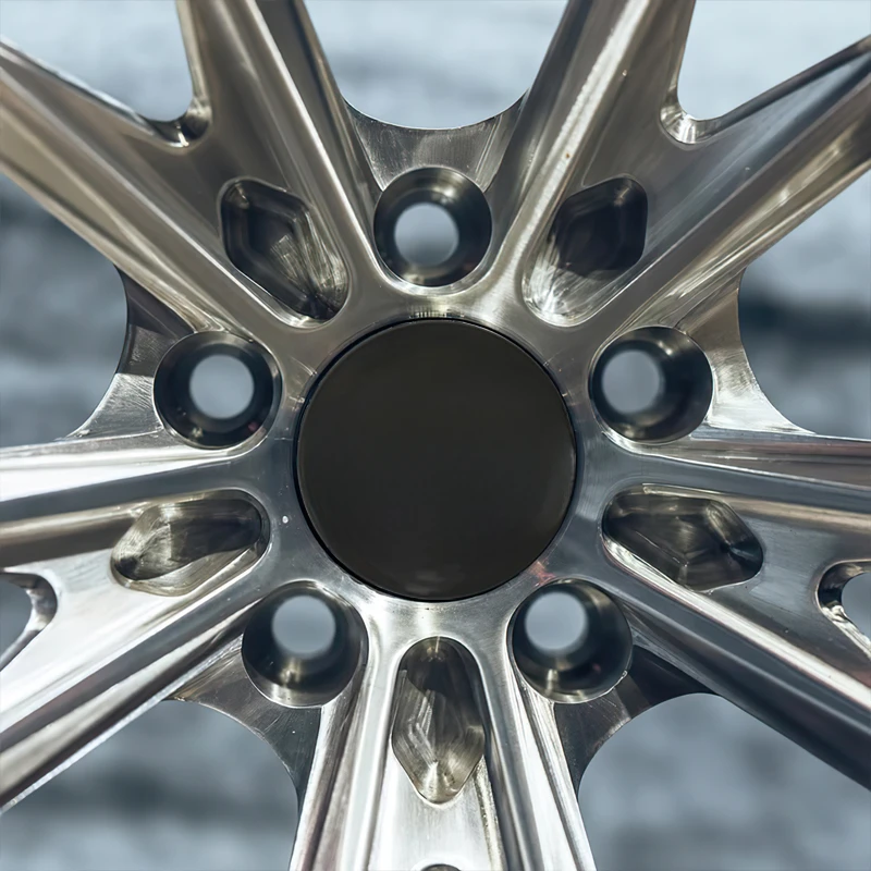 2-Piece Custom Forged Alloy Wheel Rims 5x112 5x114.3 5x120 Multi PCD Universal Passenger Car Wheels