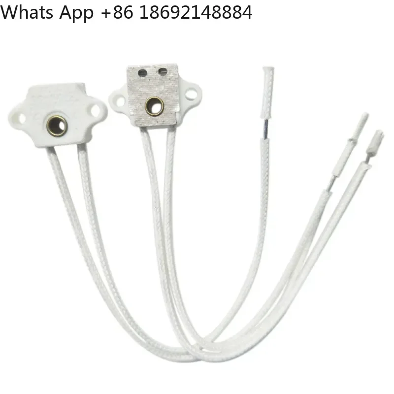 Square Lamp Holder for G4 G5.3 G6.35 Dental Microscope Shadowless Lamp SC-101-2 with Ears