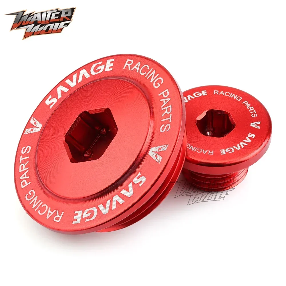 CB400SF CB400 Alternator Cap Straight Plug Screw Engine Crankcase Cover For Honda CB CBF NC CTX XL NTV 500 650 700 1300 ADV750