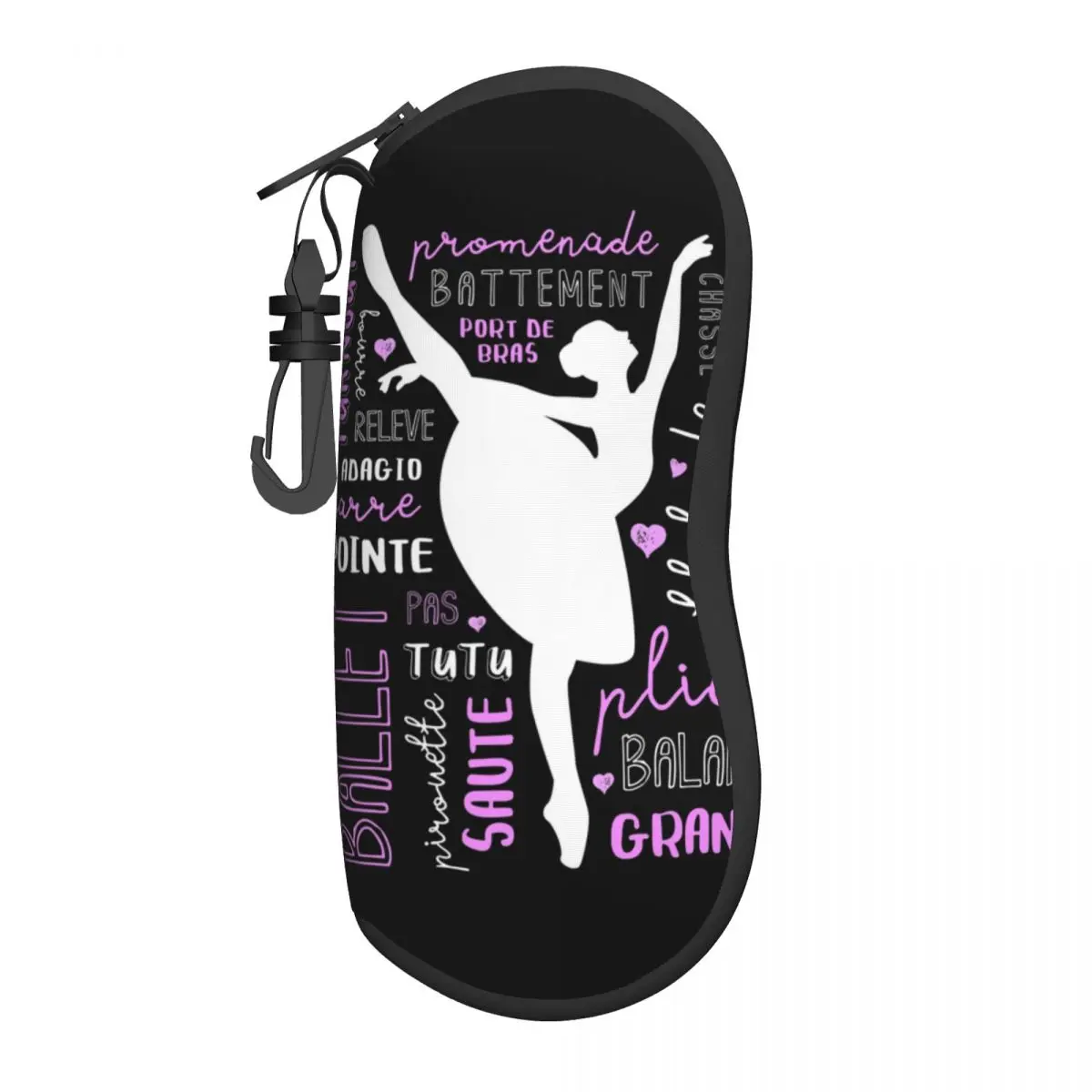 Custom Ballet Art Glasses Case Fashion Ballerina Dancer Shell Eyeglasses Case Sunglasses Box