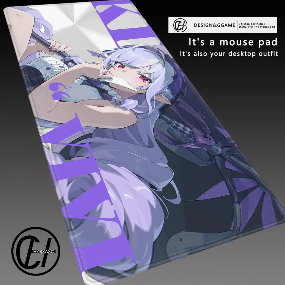 Zenless Zone Zero Mouse Pad Angels of Delusion AOD Nangong Yu Aria Sunna XXL Large Mousepad Keyboard Pad Desk Mat Keyboard Mats