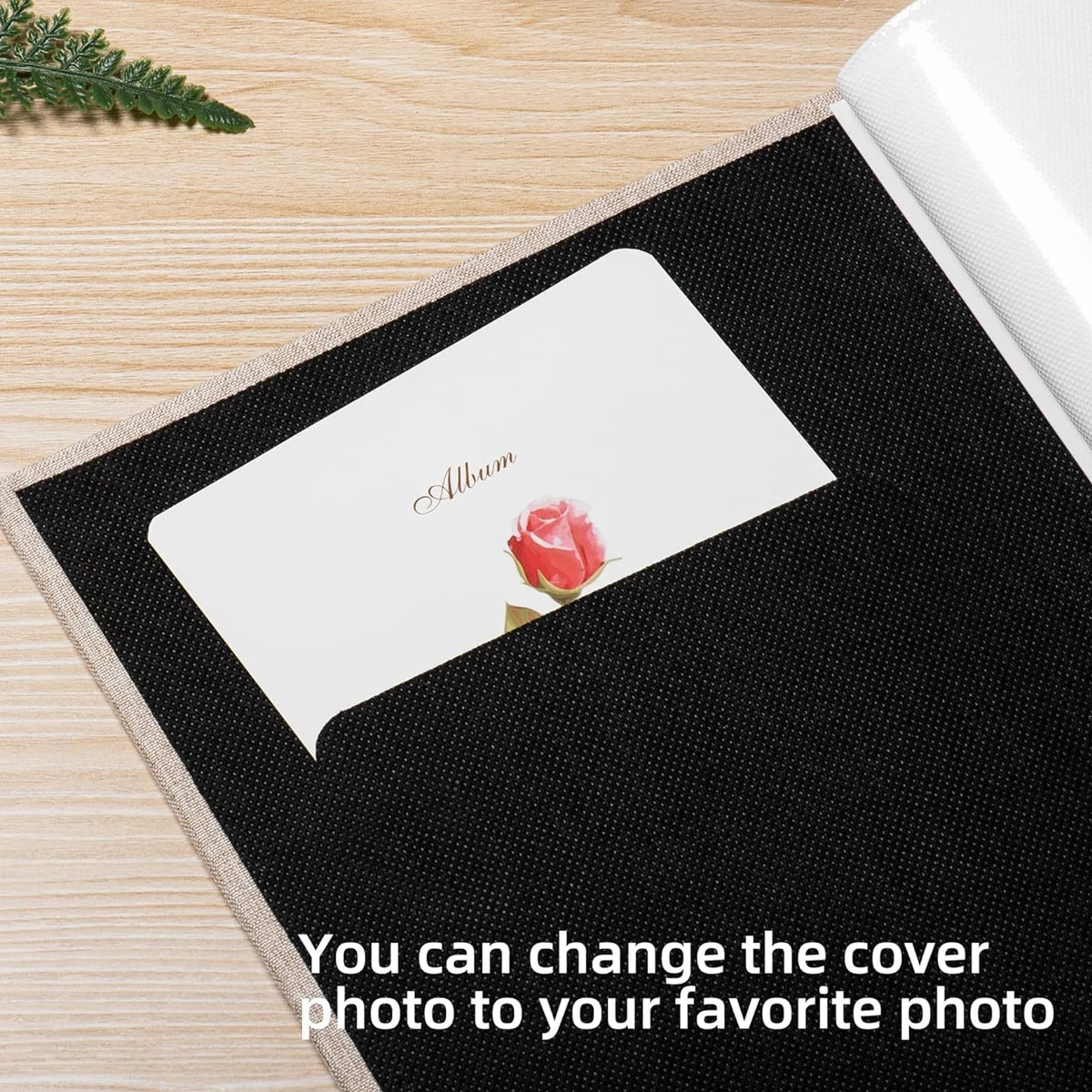 300 Pockets Linen Photo Album for 4x6 Photos Books Slip-in Picture Albums Wedding Baby Family Anniversary Photo Storage