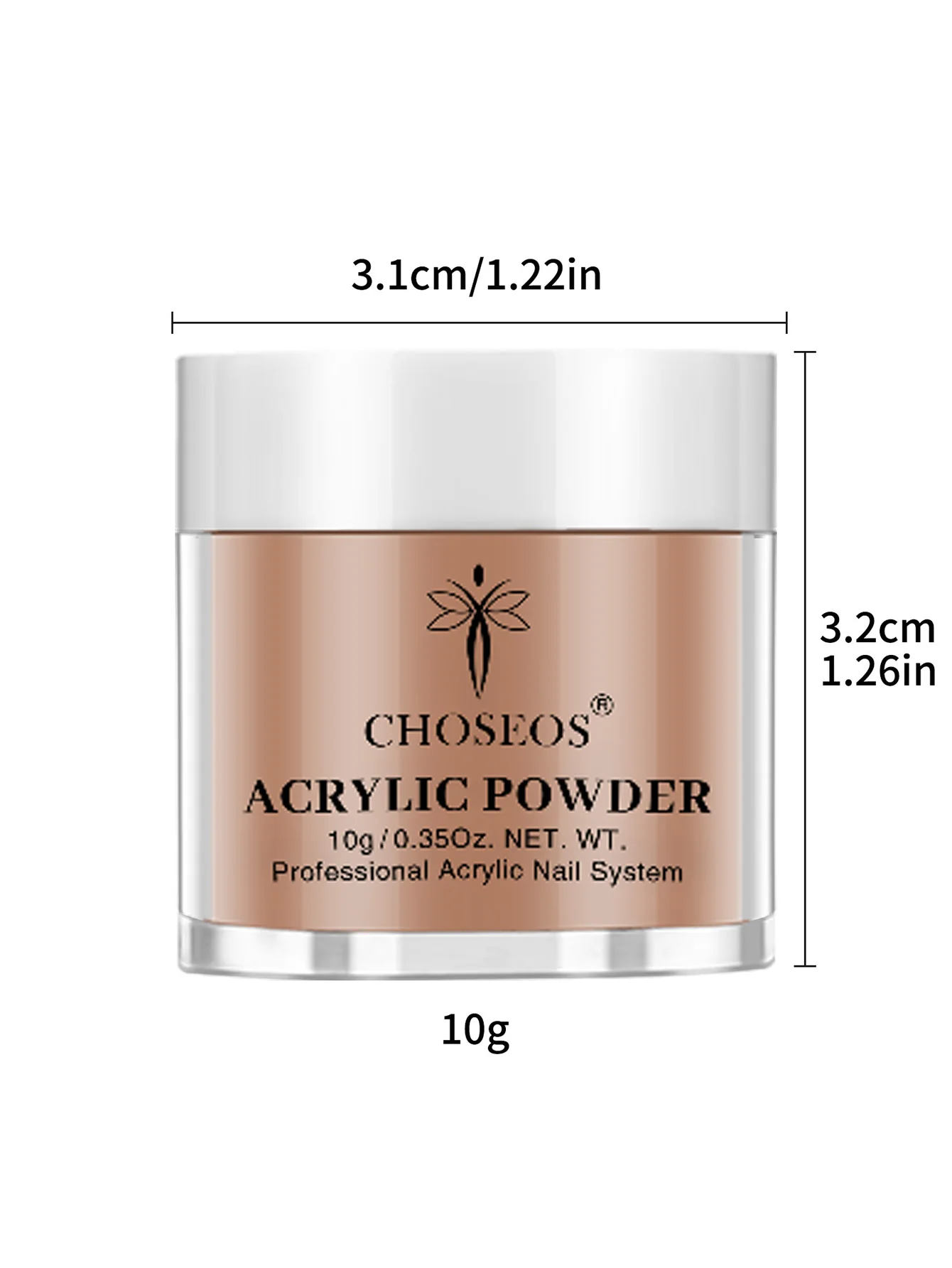 Professionelles Nailart-Set aus Acryl mit 20-Farben-Acryl, geeignet für die French-Maniküre-Verlängerung, keine Nagellampe erforderlich