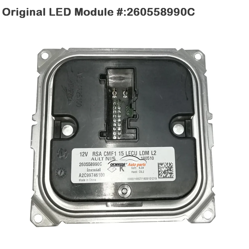 LEDヘッドライトモジュール,OEM,26055 4dw5B 260558992C 260558993e 260558993d 260551225r 260556623r 260555097r