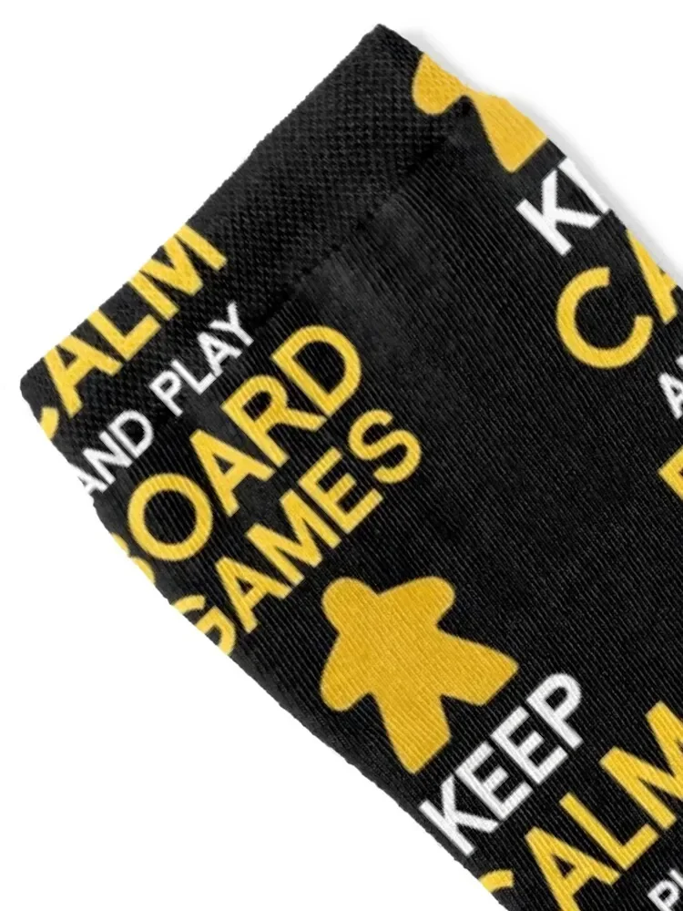 Keep Calm and Play Board Games Socks set retro essential golf Socks Women's Men's