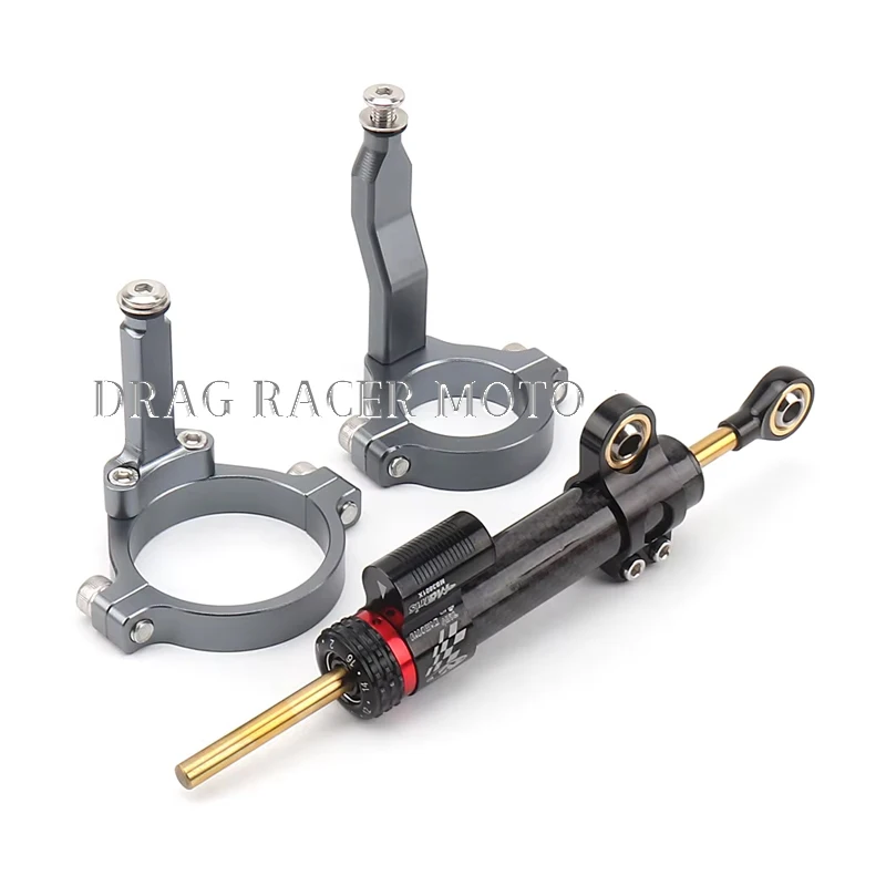 Nuevo soporte estabilizador de amortiguador de dirección de motocicleta para Kawasaki ZX4R ZX 4R ZX-4R ZX4RR ZX 4RR ZX-4RR 2023-accesorios